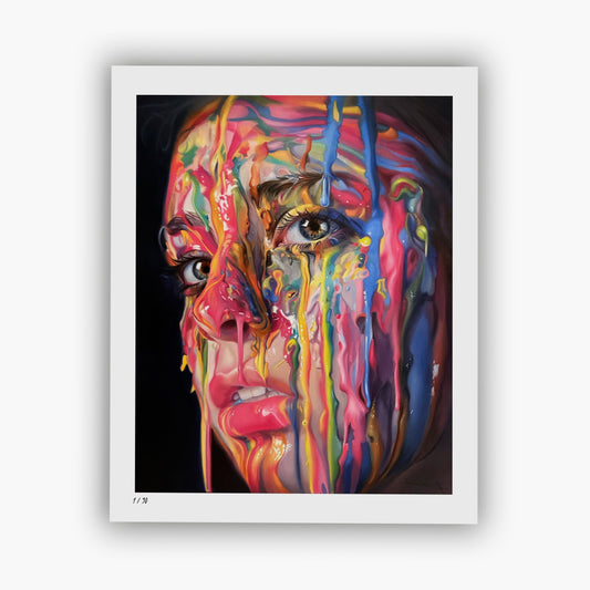 "INNER WORLD"  FINE ART PRINT