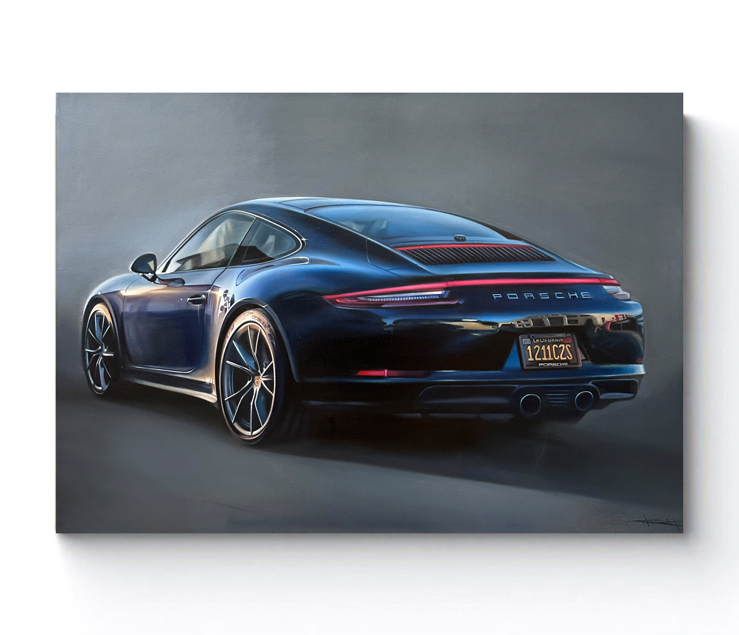 "PORSCHE 911" FINE ART PRINT