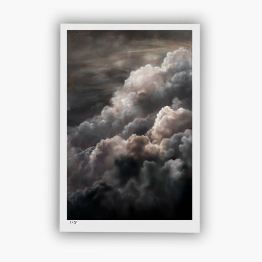 "IN THE CLOUDS"   FINE ART PRINT