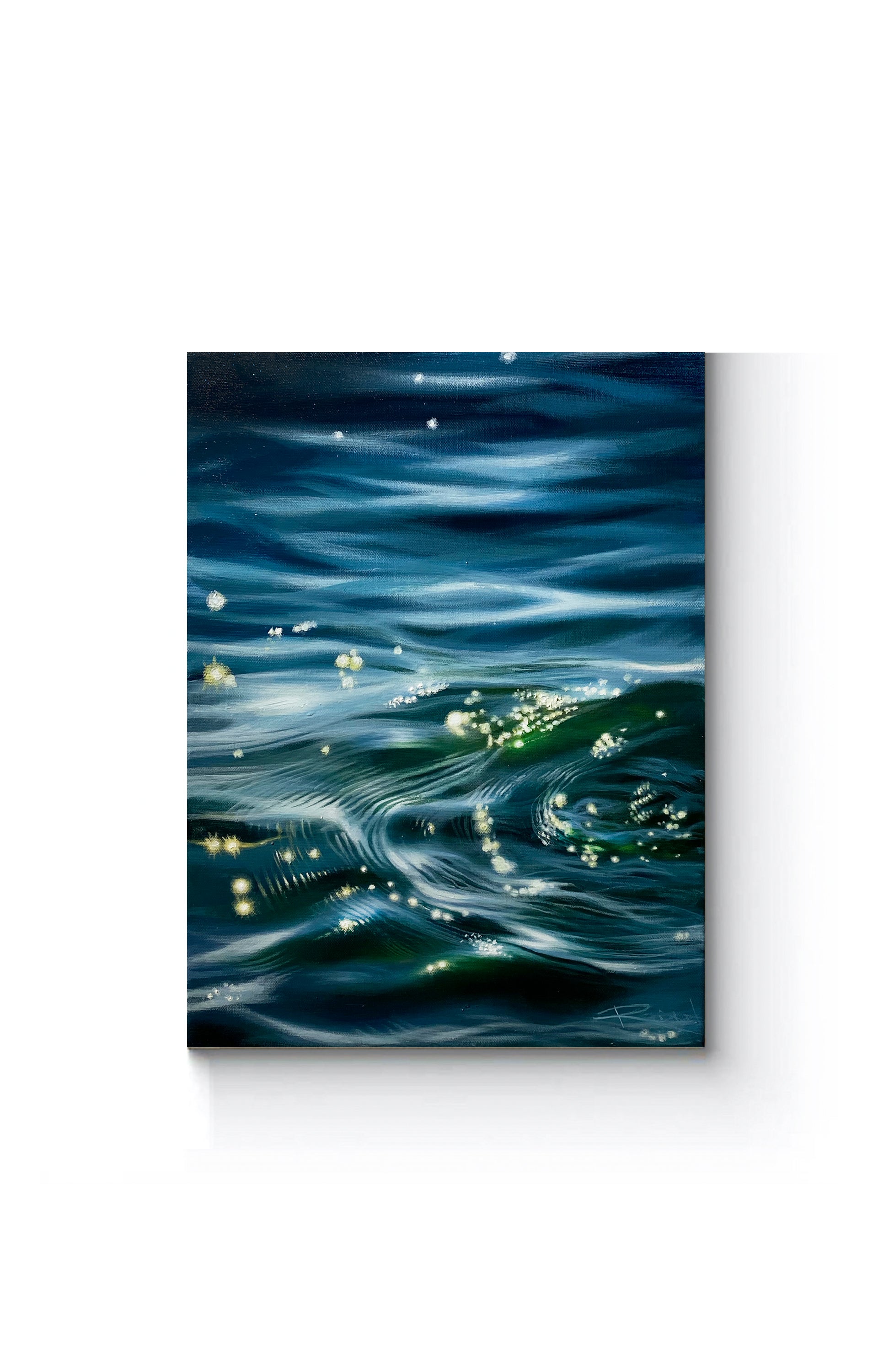 "SPARKLING WATER"MFINE ART PRINT