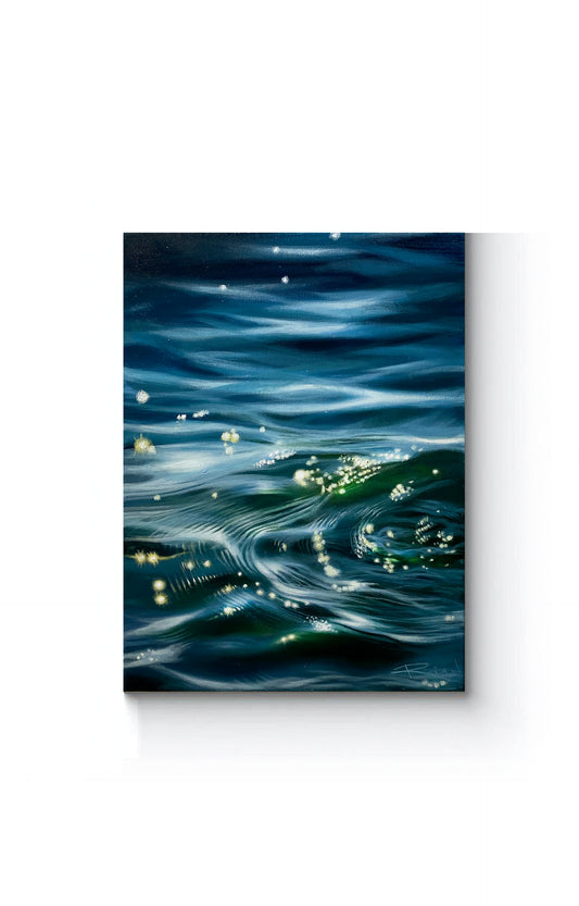 "SPARKLING WATER"MFINE ART PRINT